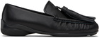 OPEN YY Black Tassel Loafers