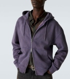 Our Legacy Rascal cotton fleece zip-up hoodie