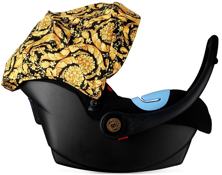 Photo: Versace Black & Gold Barocco Smartie 2.0 Car Seat