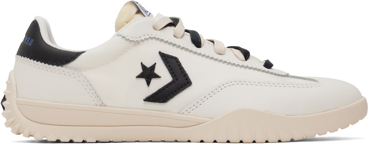 Photo: Converse White Run Star Trainer Nylon & Leather Sneakers