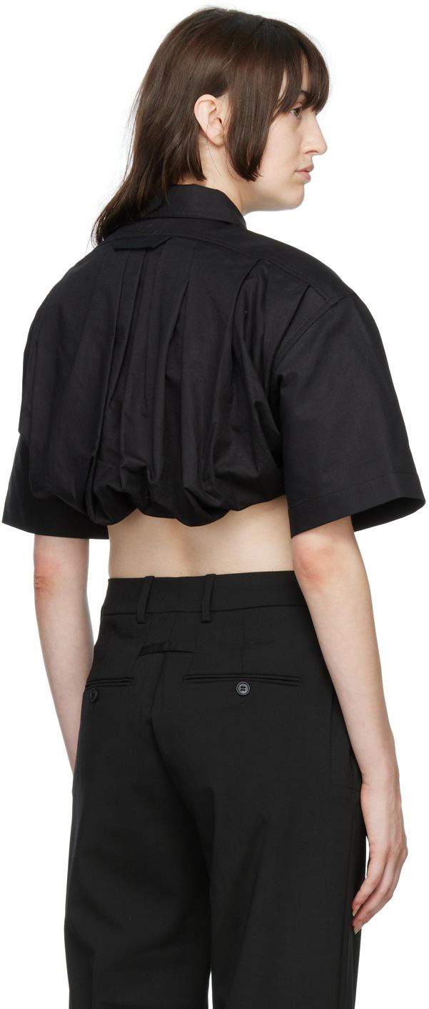 Jacquemus Black Le Papier 'La Chemise Silpa' Shirt