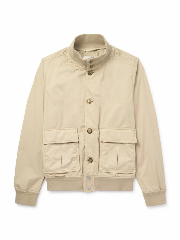 Photo: Valstar - Valstarino Cotton-Blend Shell Overshirt - Neutrals
