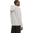 Noah NYC Grey Zip Front Hoodie