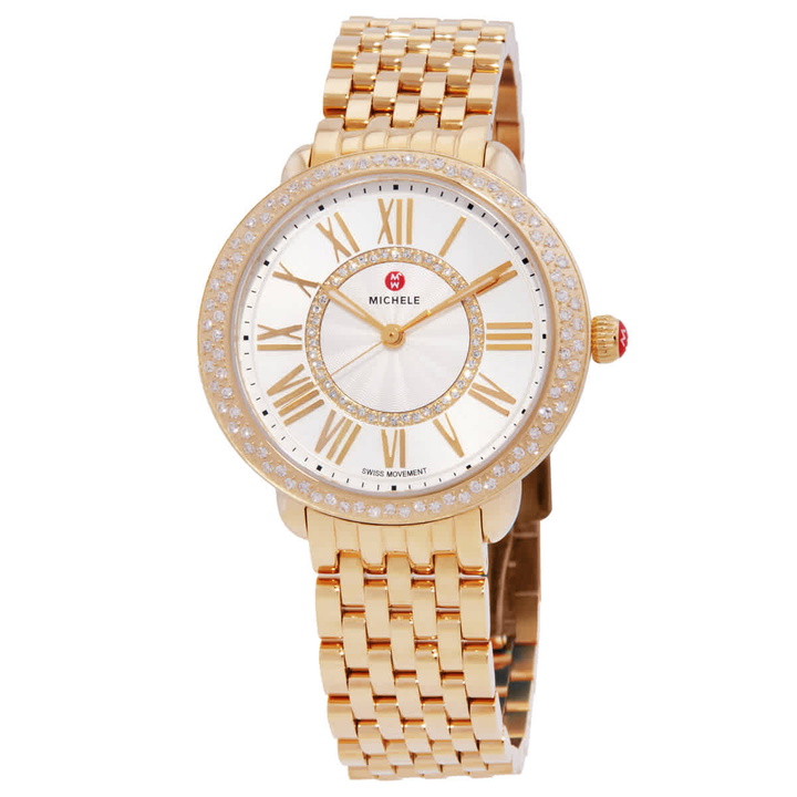 Photo: Michele Serein Quartz Silver Dial Ladies Watch MWW21B000161