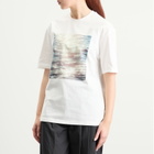 Jil Sander Women's Wanderlust T-shirt with Photograph Print in Medium Shade Photograph
