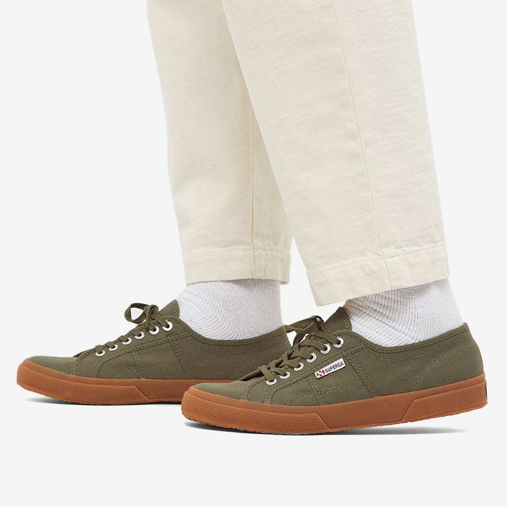 Superga Men's 2750 Cotu Classic Sneakers in Sherwood Green/Gum Superga