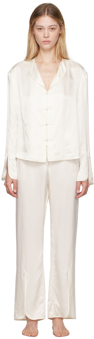 Sleeper White Louis Pyjama Set