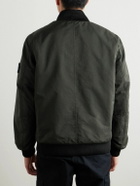 Stone Island - Logo-Appliquéd David-TC Bomber Jacket - Green
