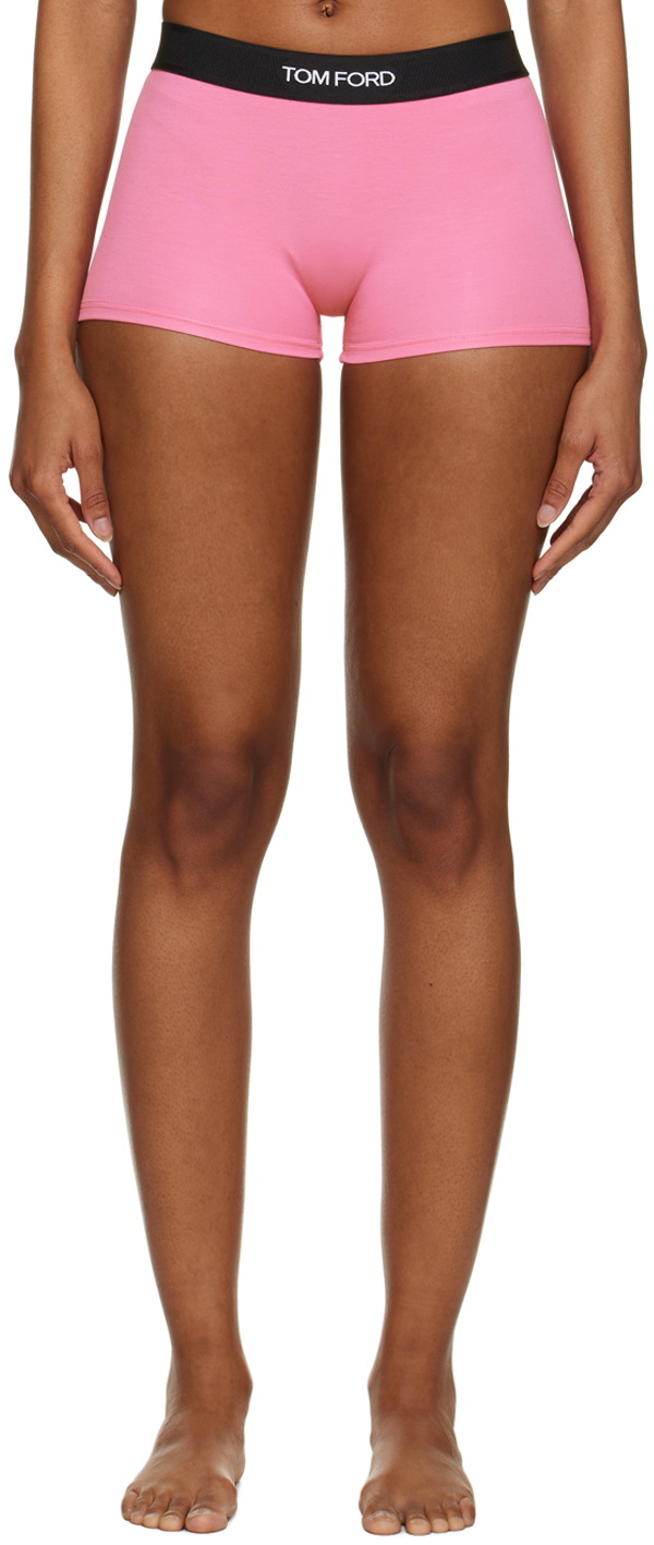 TOM FORD Pink Signature Boy Shorts TOM FORD