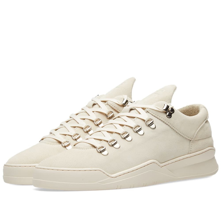 Photo: Filling Pieces Mountain Cut Sneaker Neutrals