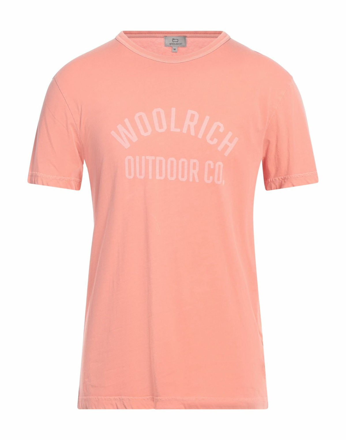 Woolrich Mens T-shirt in Salmon pink