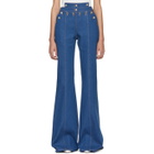 Kreist Blue Sailor High-Rise Jeans