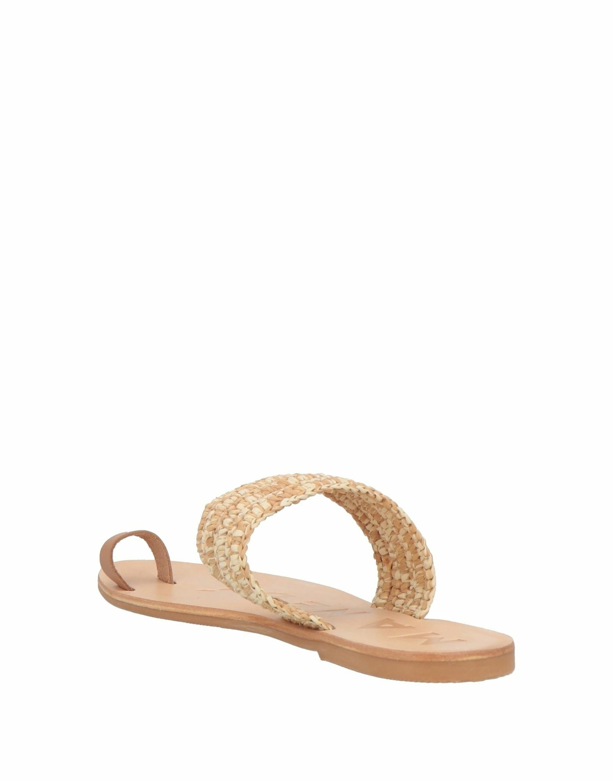 Manebí Womens Thong sandal in Beige