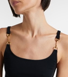 Gucci Horsebit crêpe jersey tank top