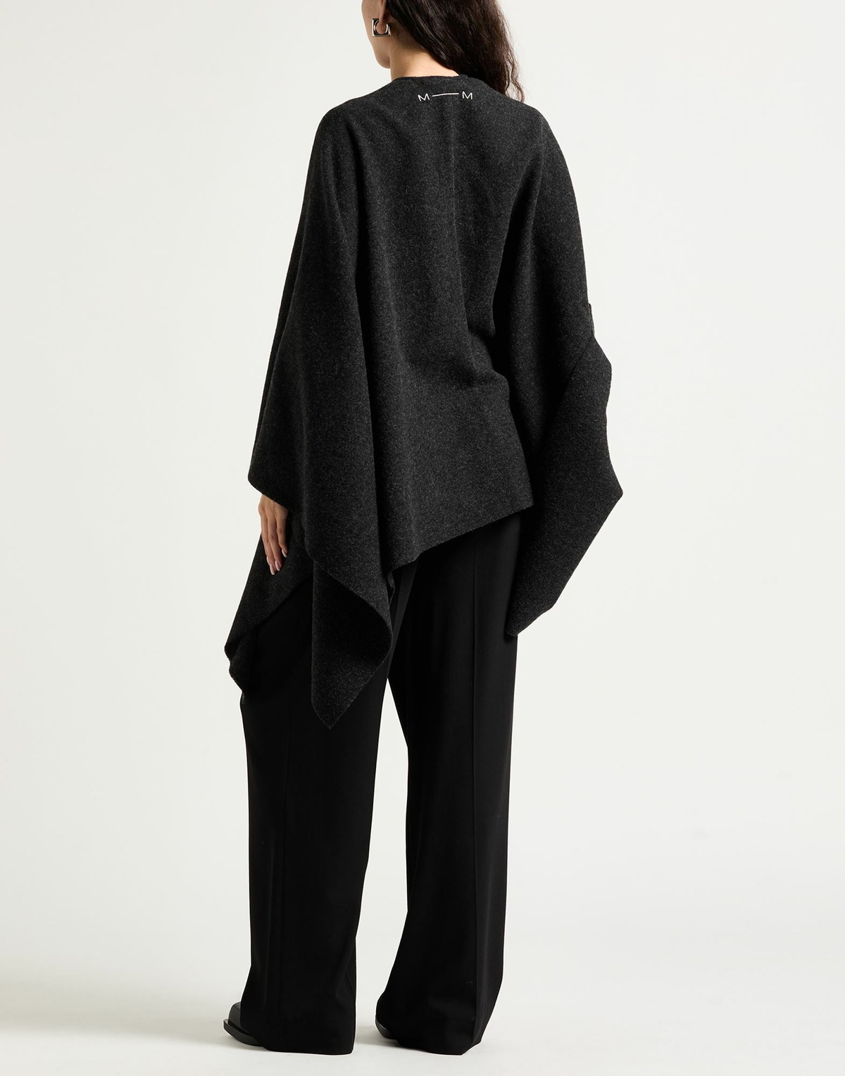 Max Mara Womens Cape Charcoal
