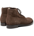 Officine Creative - Williams Suede Boots - Men - Dark brown