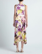 Manila Grace Womens Midi dress in Pink