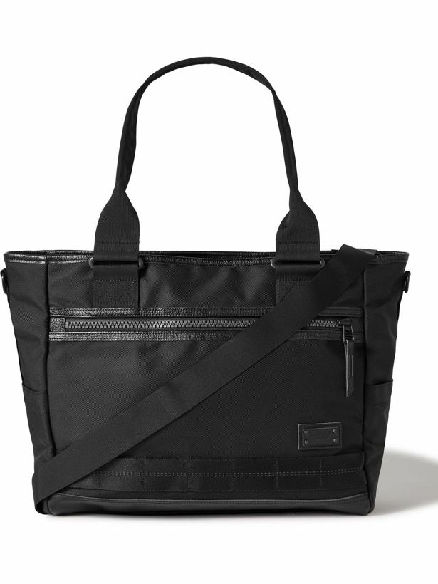 Photo: Master-Piece - Rise Ver.2 3way Leather-Trimmed Mastertex-09 Tote Bag