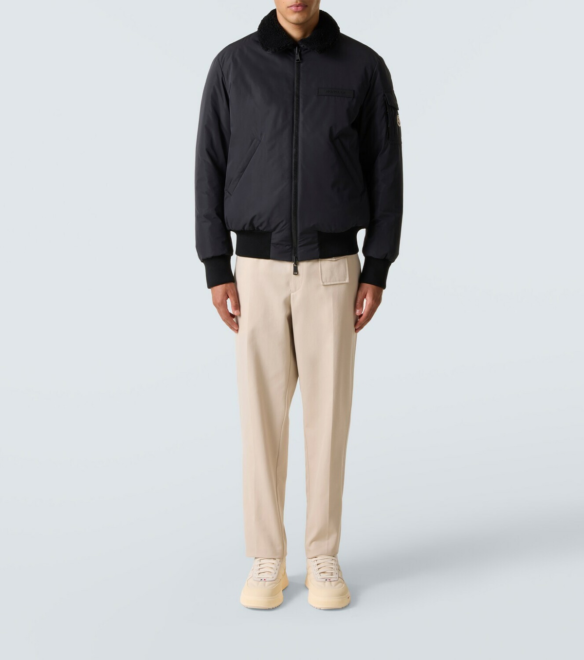 Moncler Maulevrier reversible down bomber jacket