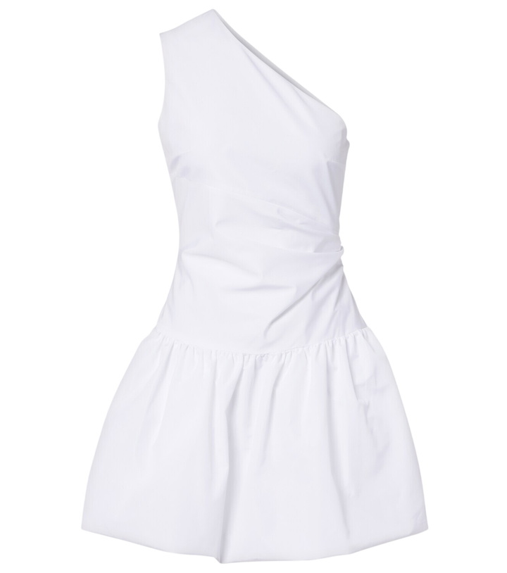 Photo: Patou Gathered faille minidress