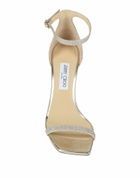 Jimmy Choo Womens Sandals Platinum