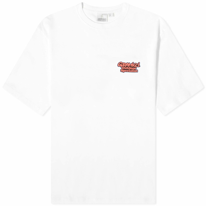 Photo: Gramicci Men's Outdoor Specialist T-Shirt in White