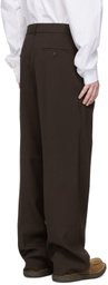 The Frankie Shop Brown Beo Trousers