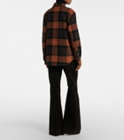 God's True Cashmere Checked cashmere shirt