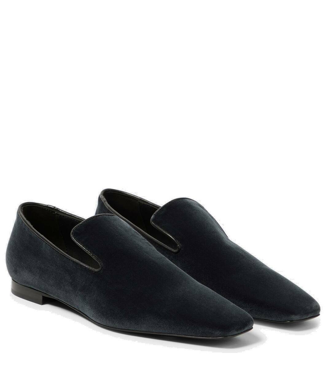 Toteme The Venetian suede slippers Toteme