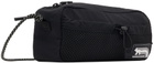 Maison Kitsuné Black Flash Fox Bag