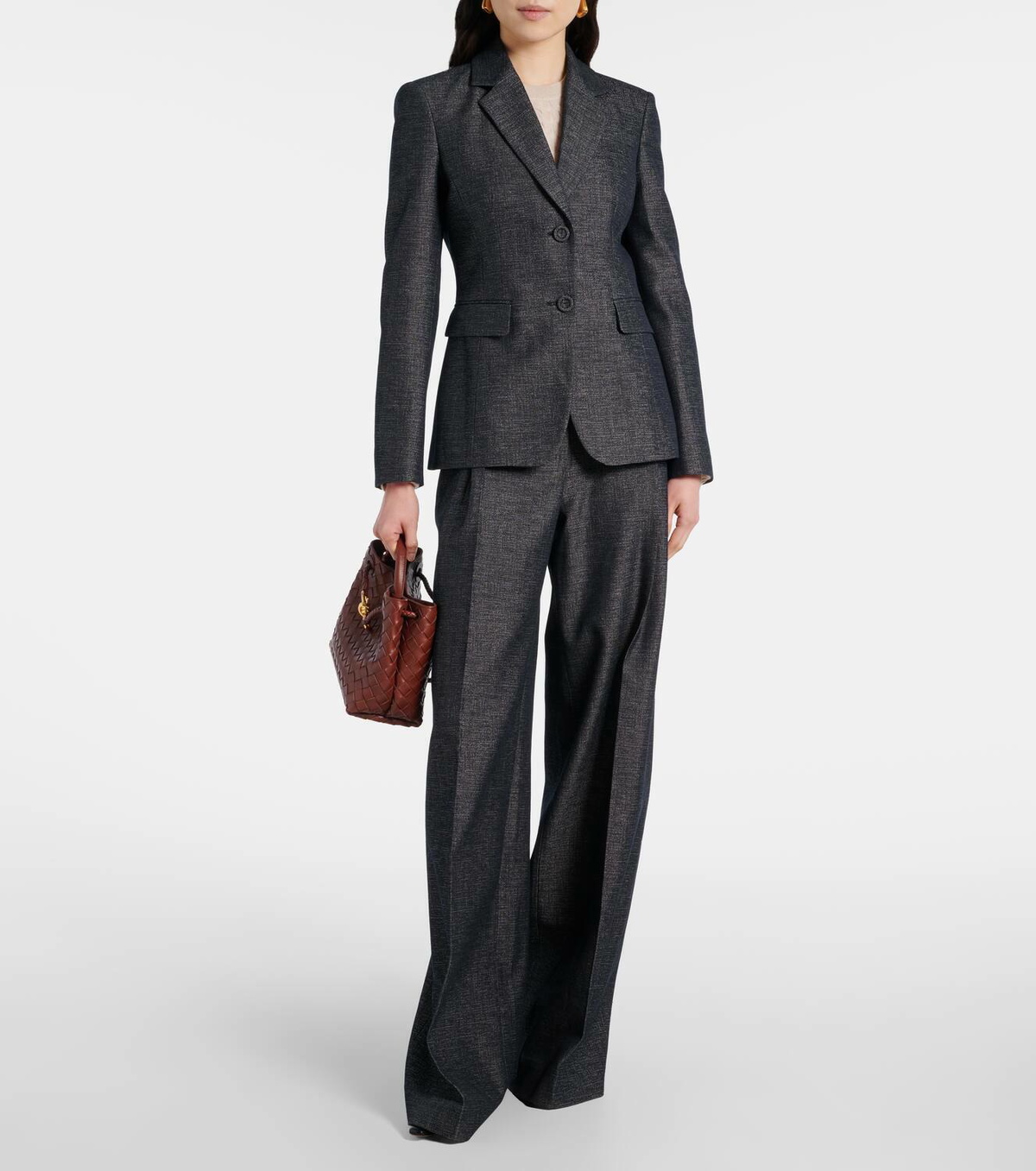 Altuzarra Jess cotton and silk wide-leg pants