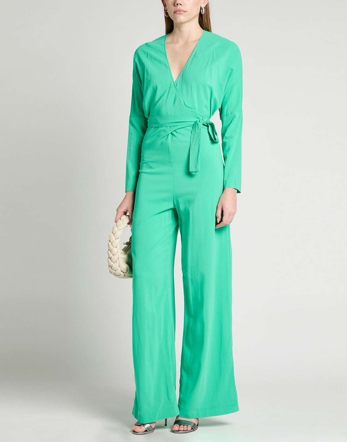 Jucca Womens Jumpsuit in Light green
