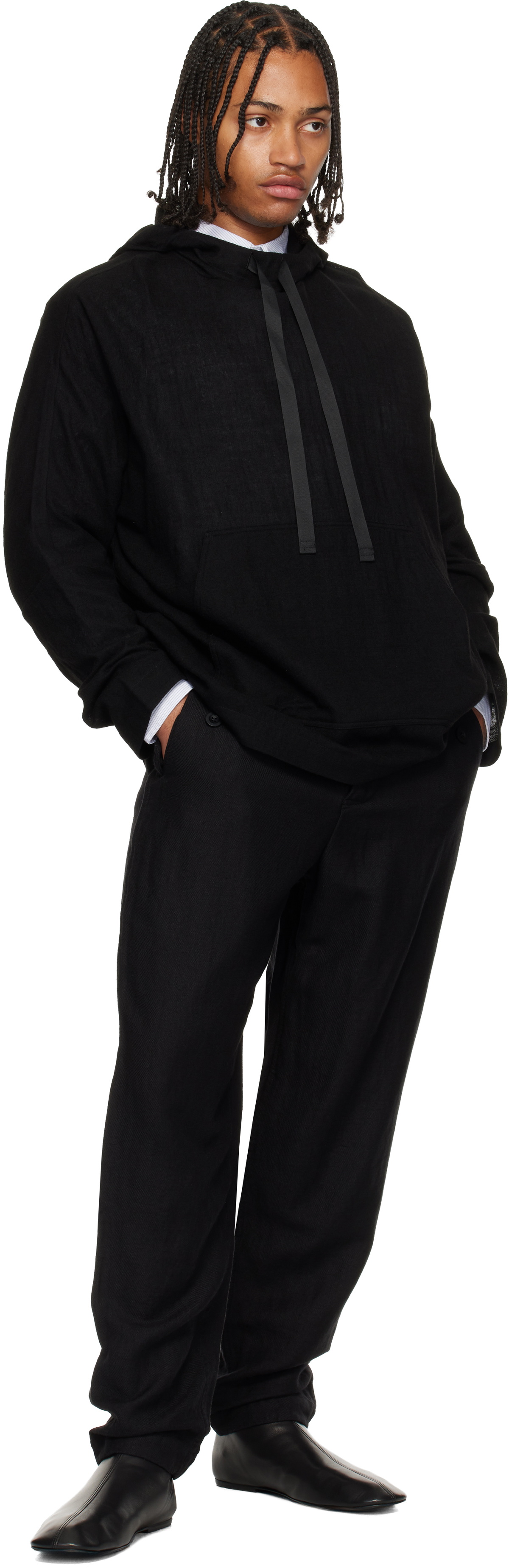 CASEY CASEY Black Hiroshi Trousers