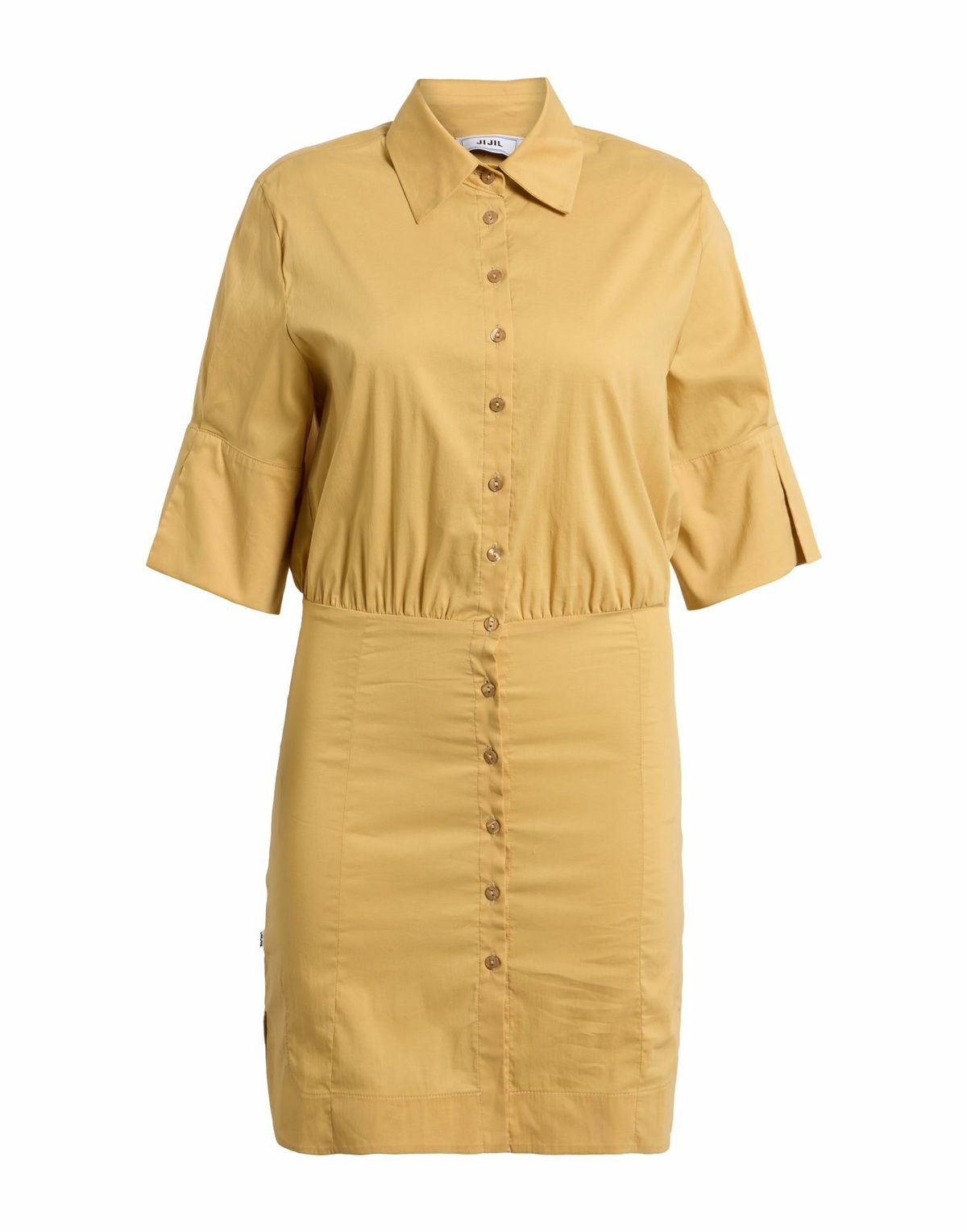 Jijil Womens Mini dress Mustard