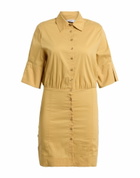 Jijil Womens Mini dress Mustard