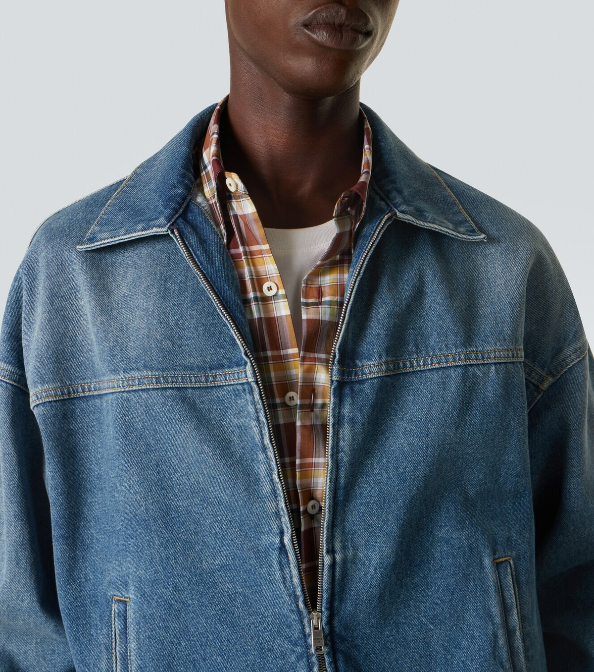 Prada Denim blouson jacket