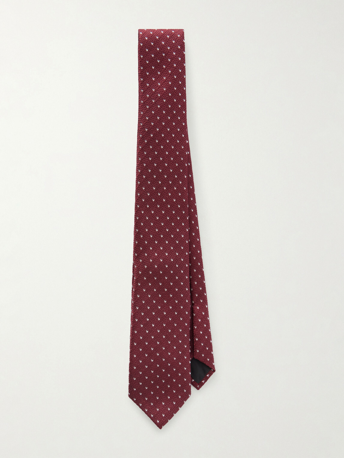 TOTEME - 8cm Silk-Jacquard Tie - Red