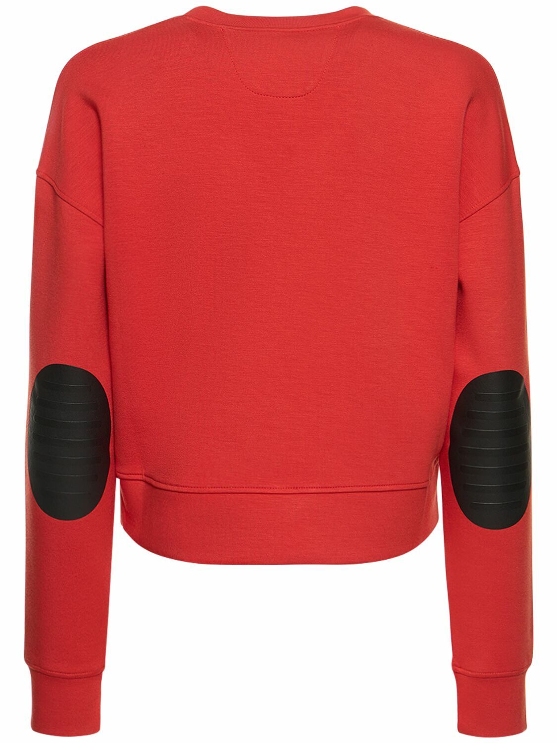 FERRARI - Scuba Logo Viscose Crewneck Sweatshirt