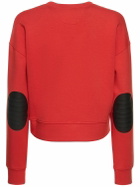 FERRARI - Scuba Logo Viscose Crewneck Sweatshirt