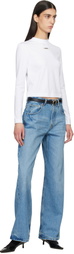 JACQUEMUS Black 'The thin Salon' Belt