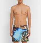 Orlebar Brown - Bulldog Mid-Length Printed Swim Shorts - Multi