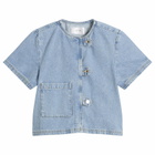 Hosbjerg Women's Bailey Denim Top in Light Blue
