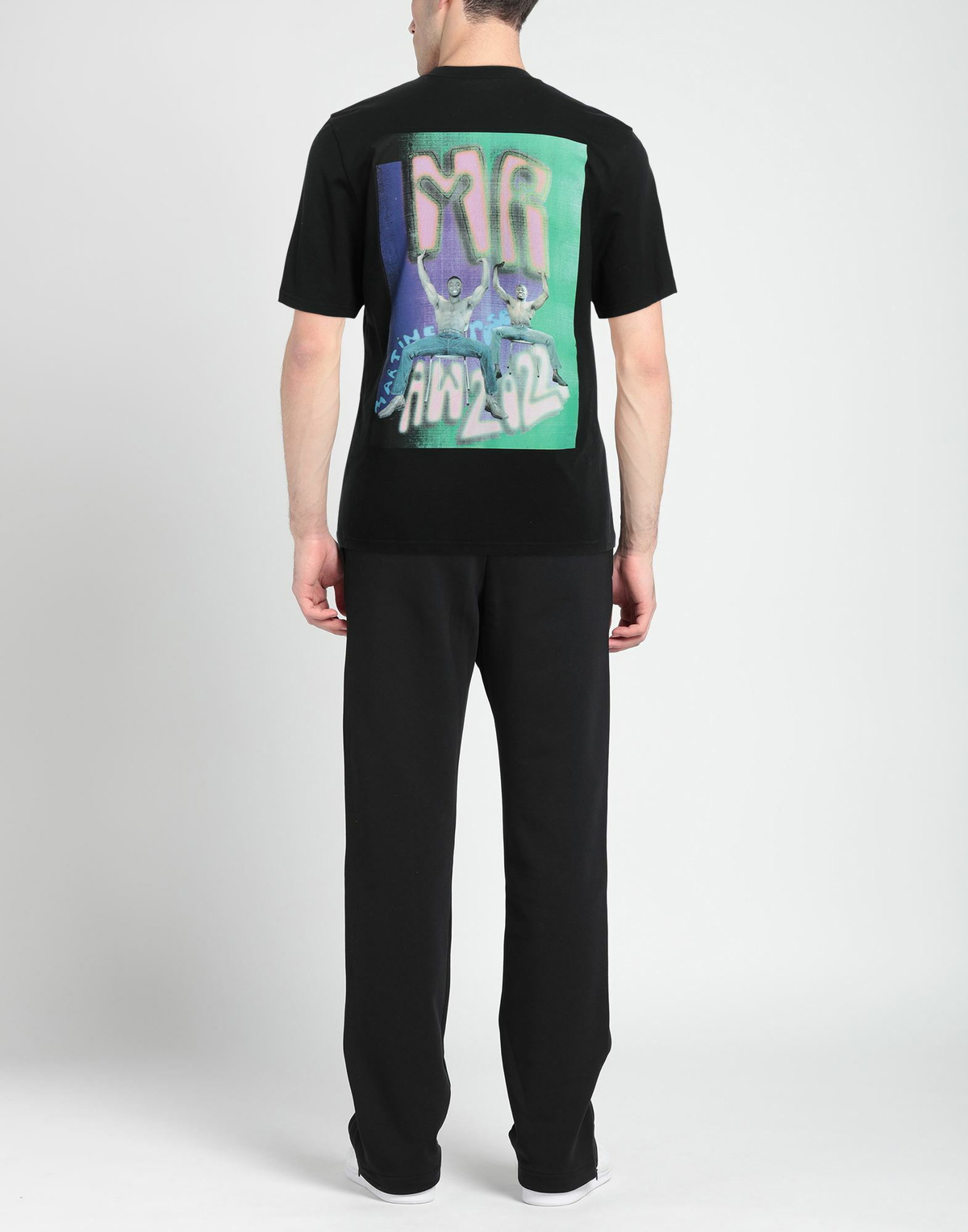 Martine Rose Mens T-shirt in Black