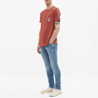 Calvin Klein Men's Monogram Logo Pocket T-Shirt in Terracotta