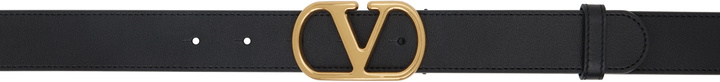 Photo: Valentino Black VLogo Signature Belt