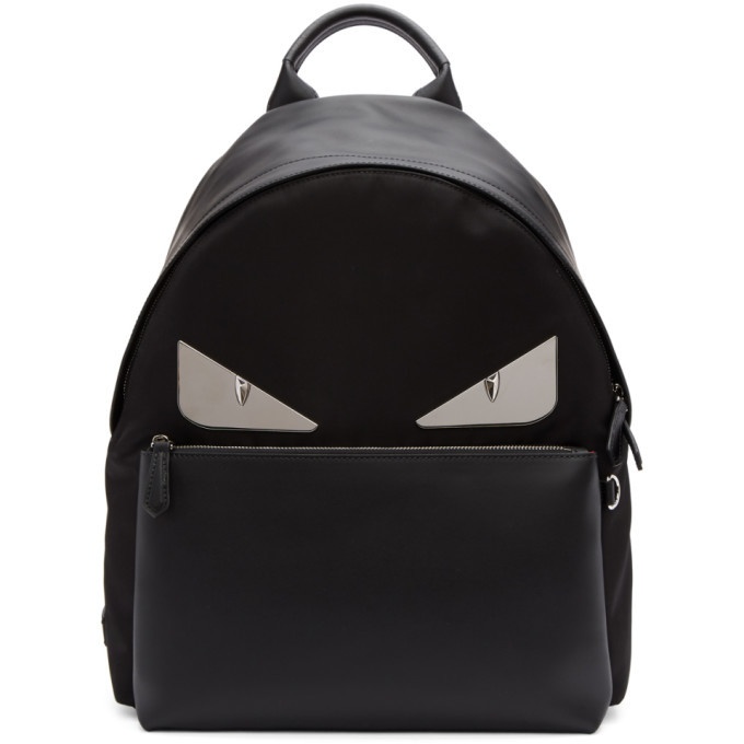 Fendi Black Bag Bugs Backpack Fendi