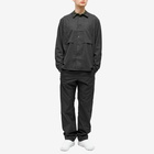 Norse Projects Men's Jens Cordura Tech Wool Overshirt in Charcoal Melange