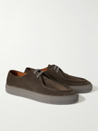 Mr P. - Larry Regenerated Suede by evolo® Derby Shoes - Gray