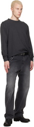 HELIOT EMIL Black H Belt