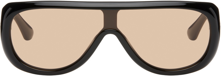 Photo: Port Tanger SSENSE Exclusive Black Sayf Sunglasses
